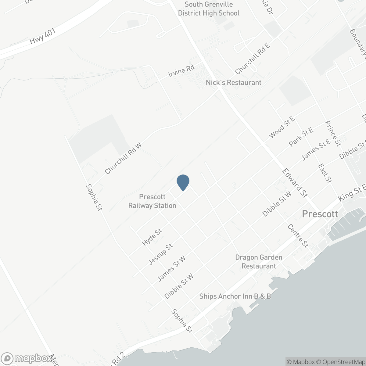415 RAILWAY AVENUE, Prescott, Ontario K0E 1T0